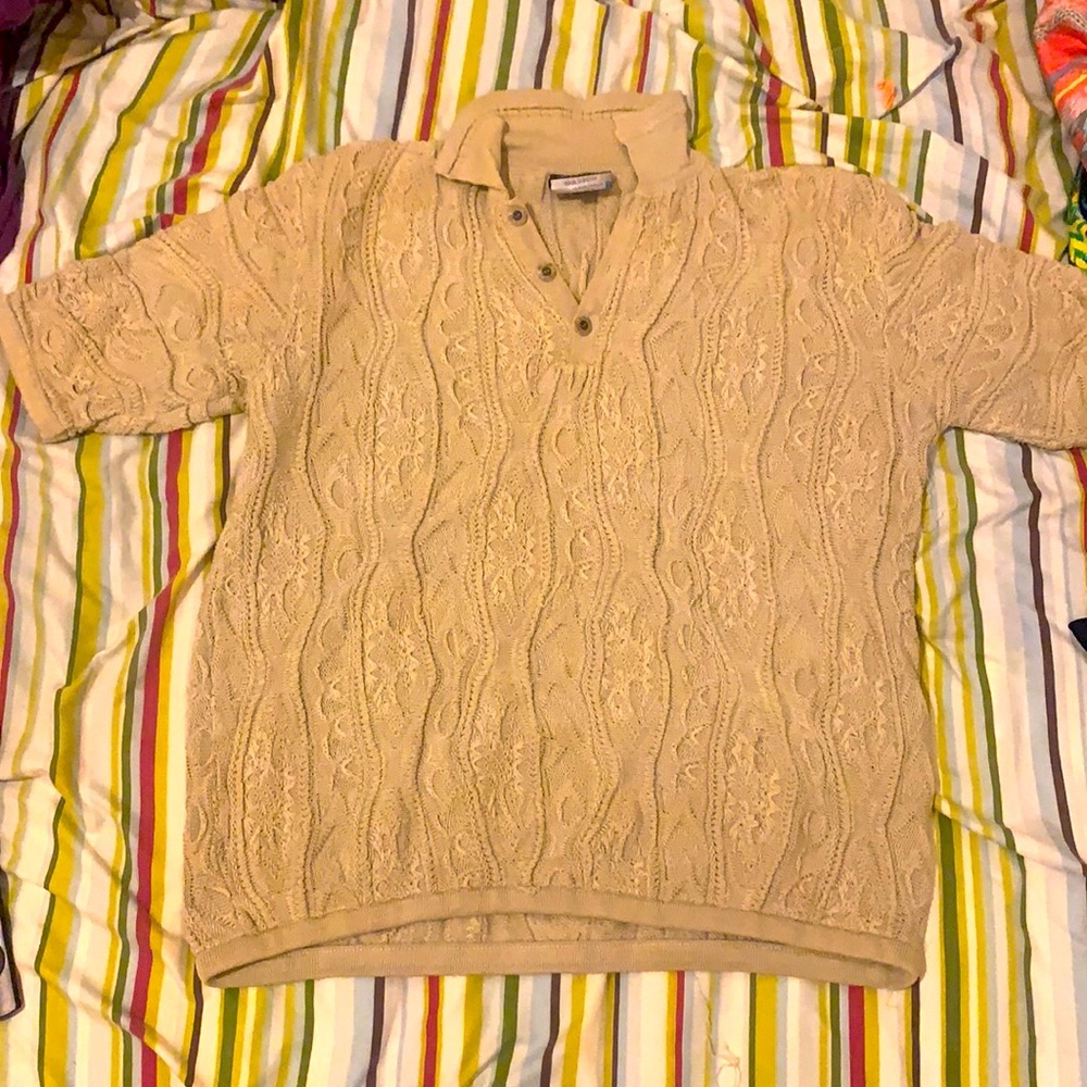 coogi knit short sleeve classic